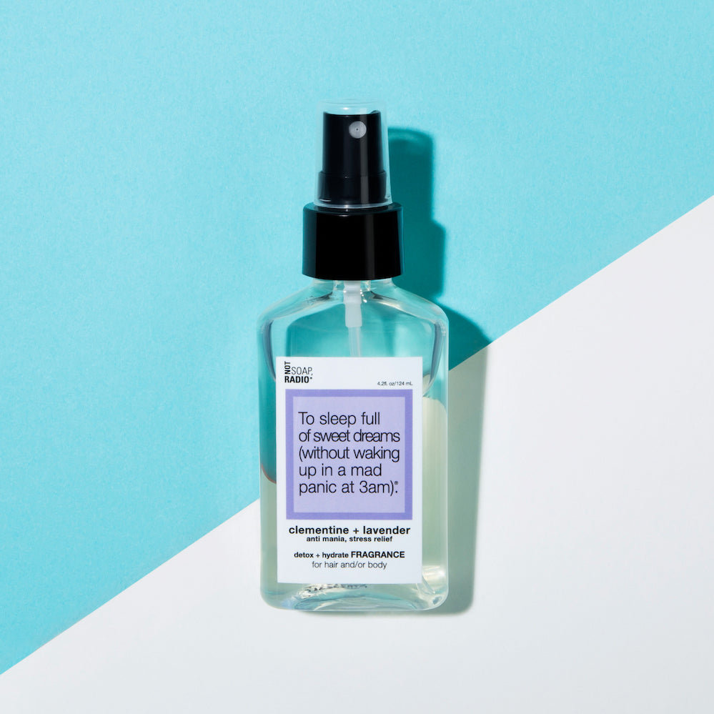 Lavender aromatherapy fragrance hair/body spray