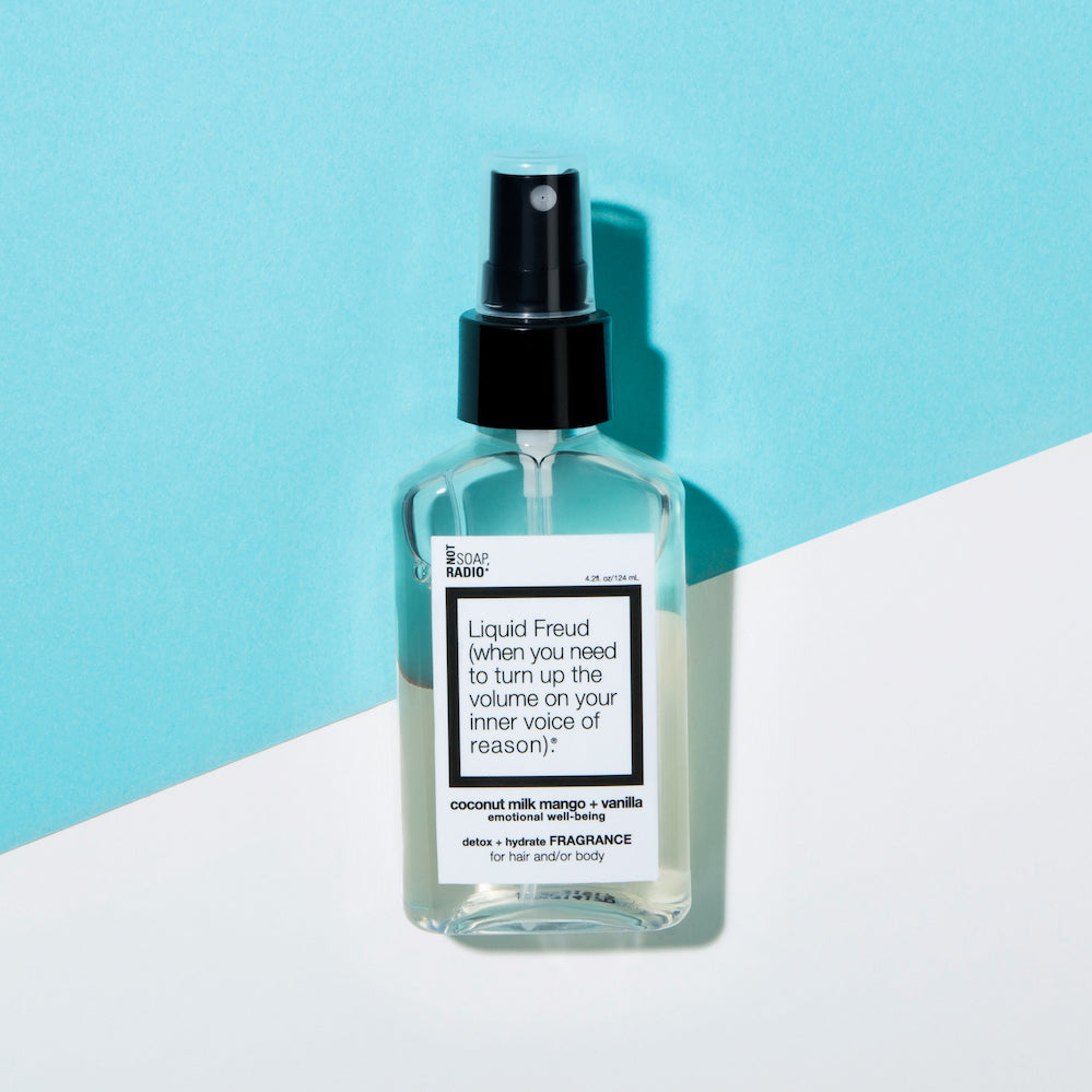Liquid Freud (when you need to turn up the volume on your inner voice of reason). <b>fragrance</b>