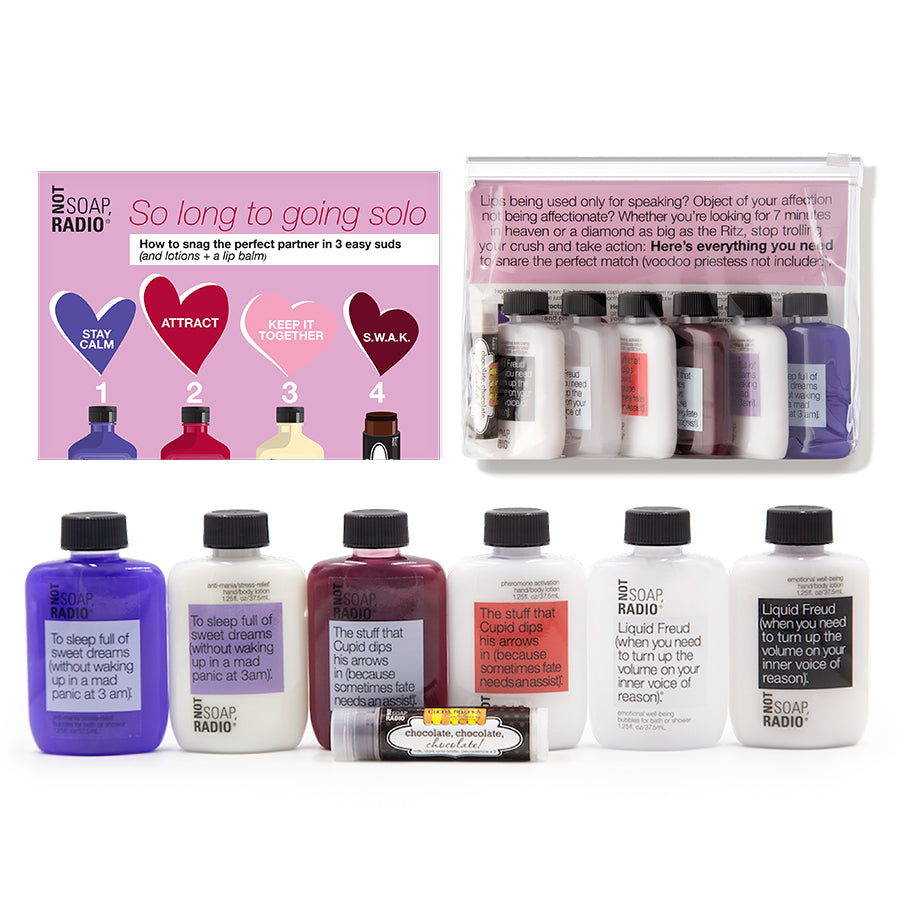 So long to going solo - Not Soap Radio gift set