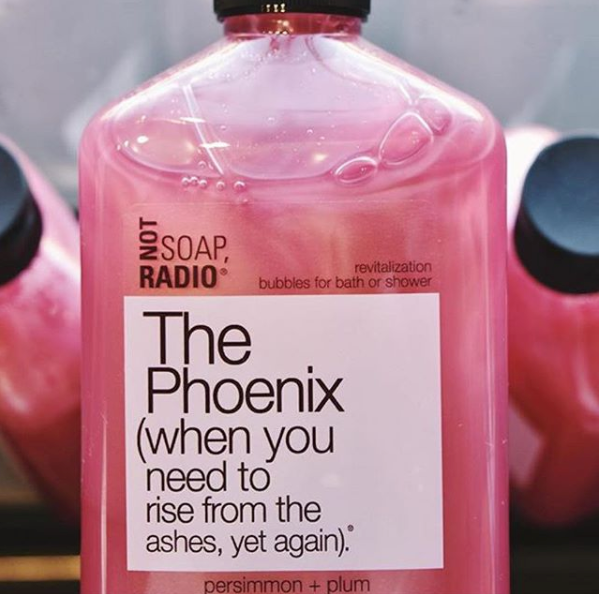 The Phoenix (when you need to rise from the ashes, yet again) <b>bath/shower gel</b>