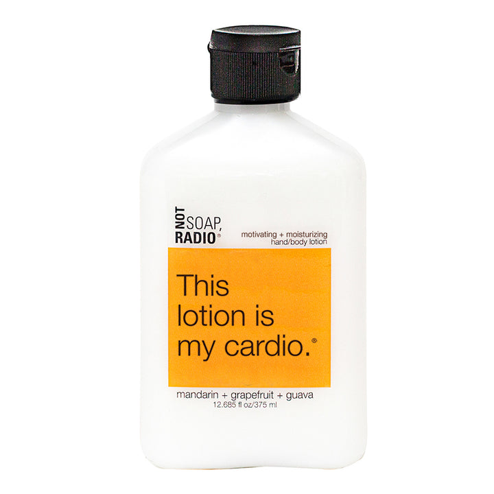 This lotion is my cardio. - Not Soap Radio Hand/body lotion