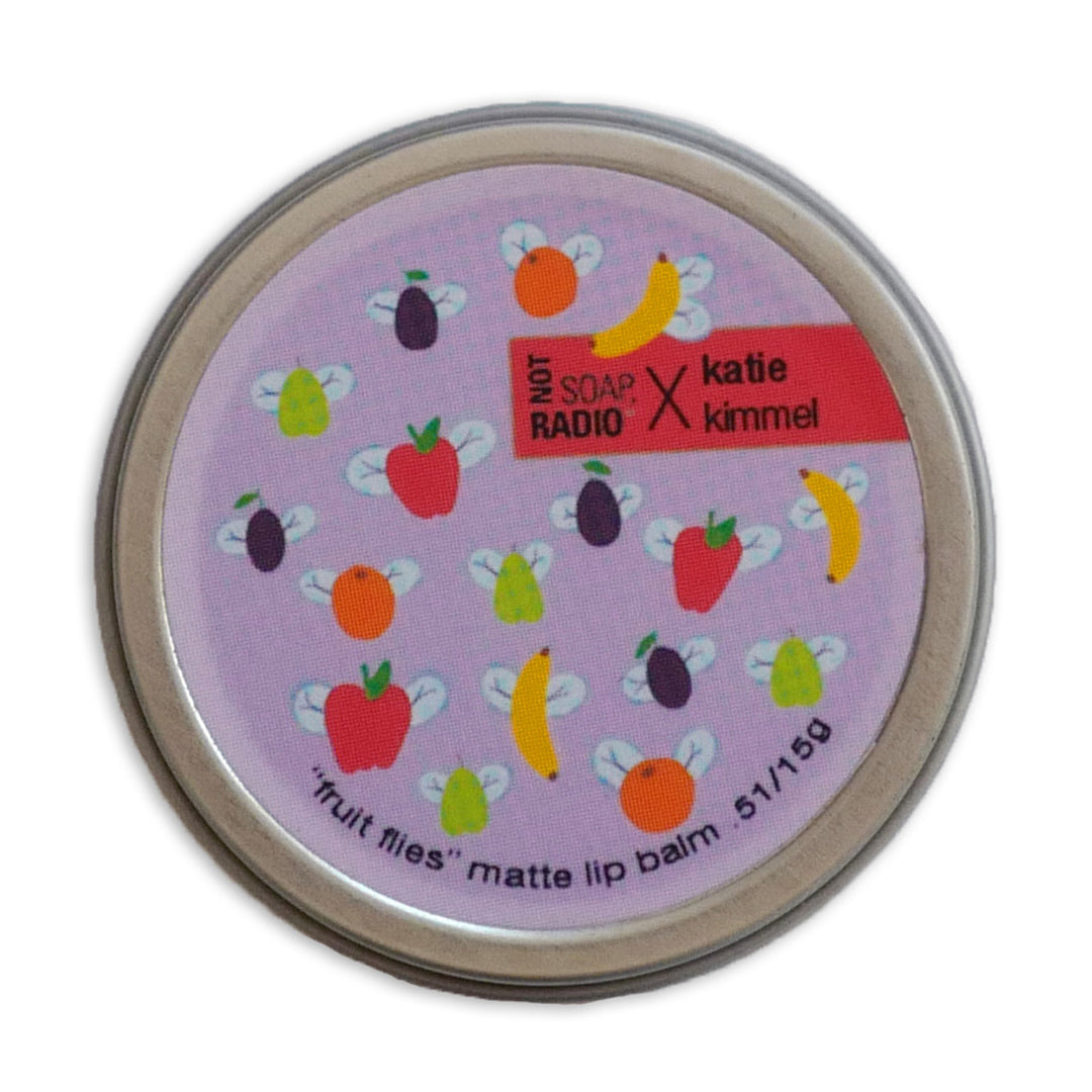 Fruit flies - Not Soap Radio Matte lip balm
