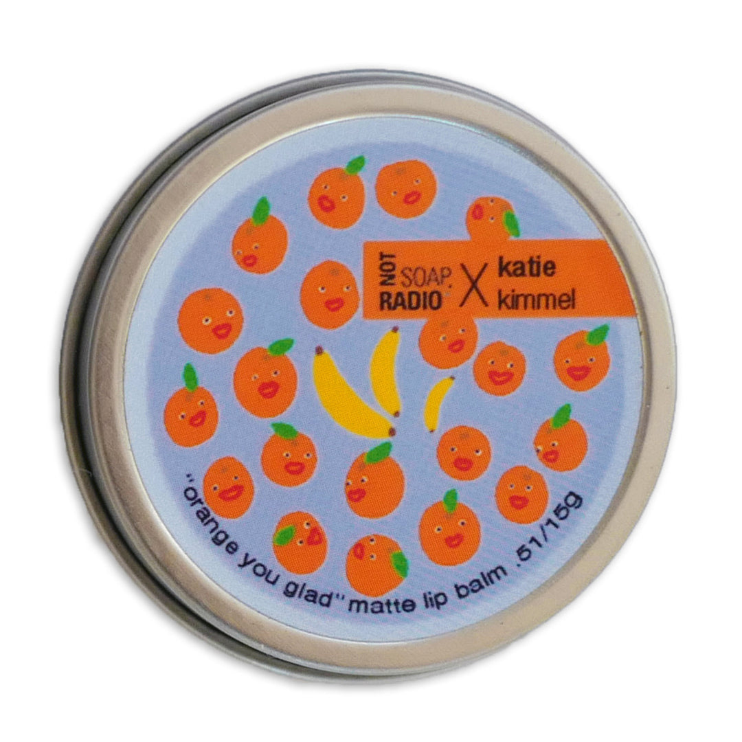 Orange you glad - Not Soap Radio Matte lip balm