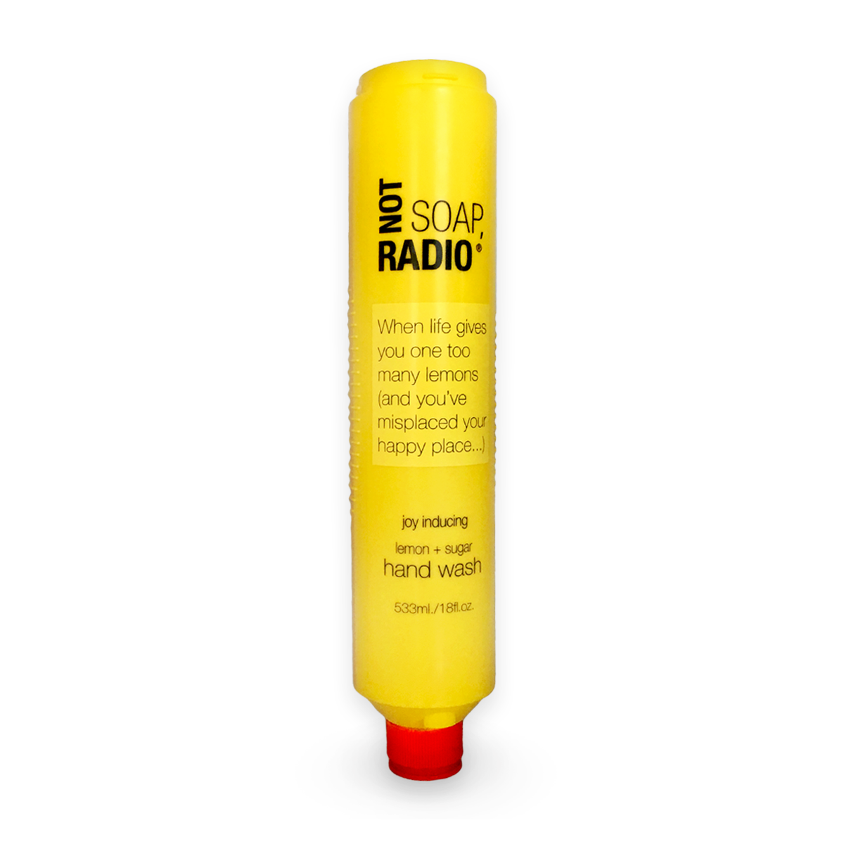 When life gives you one too many lemons (and you've misplaced your happy place) hand wash - Not Soap Radio 